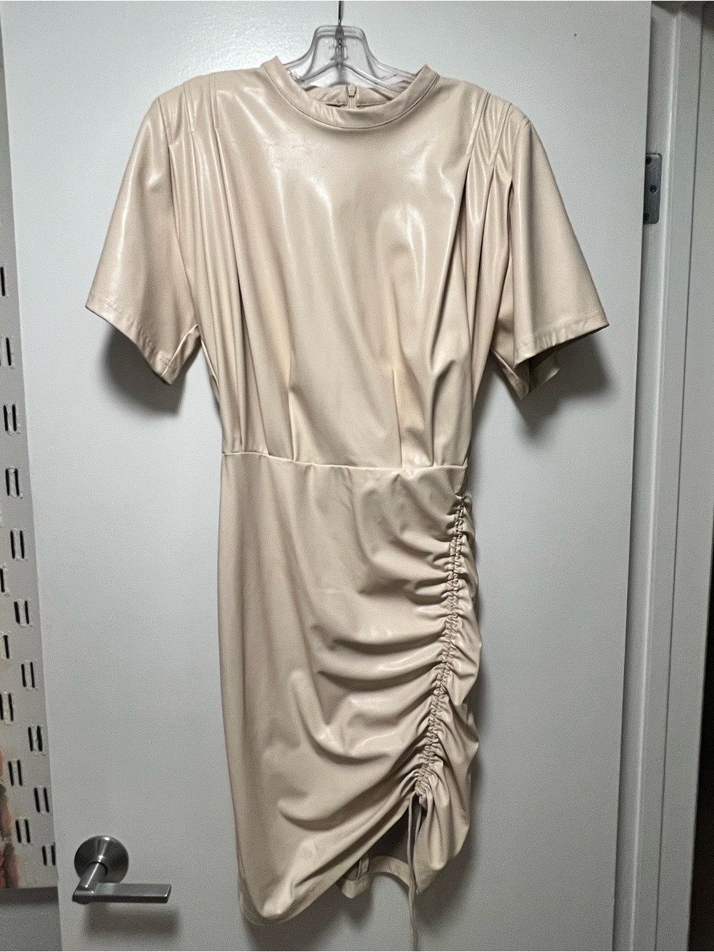 Isabel Marant Balesi Short Sleeve Mini Dress Chalk.  SIZE 34/XS.    BRAND NEW
